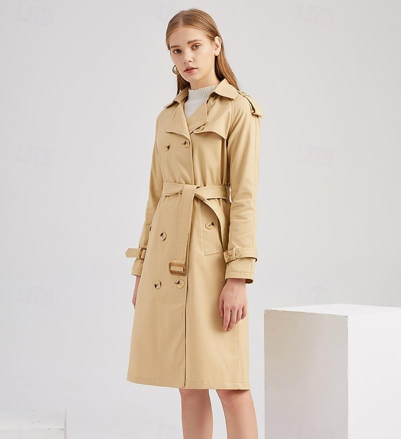 Manteau Femme Plein Air Usage quotidien Vacances Sortie Décontractées Ajustable Normal Manteau Noir Marron Kaki Automne Hiver fermeture Éclair Col rabattu Standard S M L XL 2XL de 2025 ? $51.99 –P2