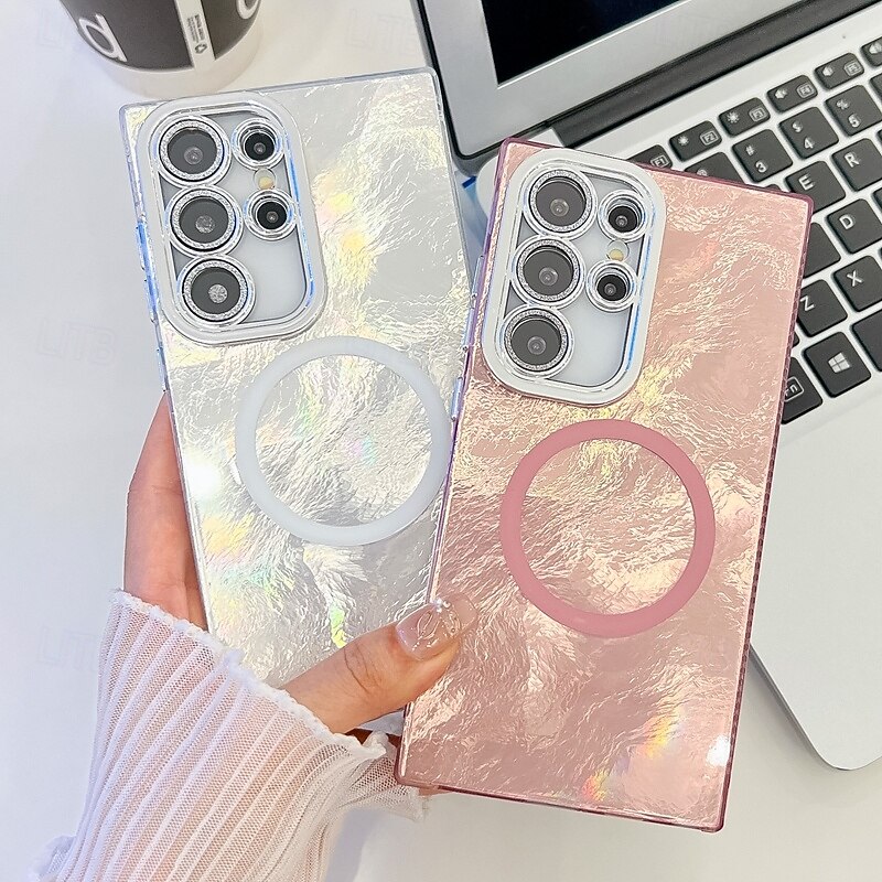 telefono Custodia Per iPhone16 iPhone 16 Plus iPhone 16 Pro iPhone 16 Pro Max iPhone 15 Pro Max iPhone 14 Pro Max iPhone 13 Pro Max Per retro A calamita Supporta la ricarica wireless Resistente agli del 2025 a $10.99 -P4
