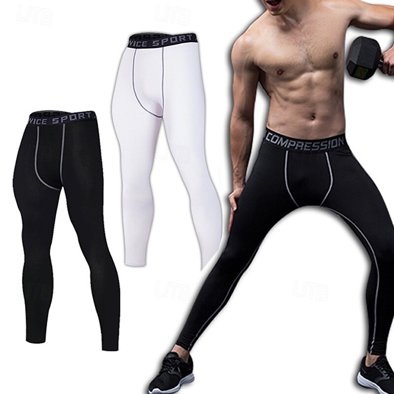 Hombre Pantalones para correr Leggings Bolsillo Cintura elástica Leggings Exterior Deporte Deportivo Otoño Secado rápido Ligero Suave Power Flex Maratón Corriendo Rutina de ejercicio A Medida Ropa de 2025 - $10.49 –P1