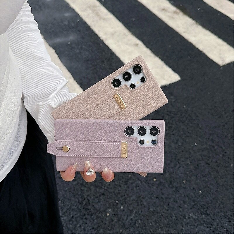 teléfono Funda Para S25 S24 S23 S22 Plus Ultra S23 FE A35 5G A25 A15 A14 A34 Tarjetas billetera con correa de muñeca Antigolpes Retro TPU Cuero de PU 2025 - $16.99 –P10