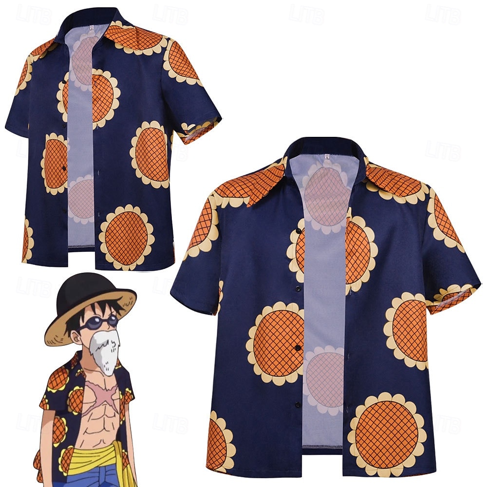 One Piece Monkey D. Luffy Anime Cosplay Costume Masquerade Cosplay Suits Masquerade Shirt Hat For Men's Adults' 2025 - $18.99 –P1