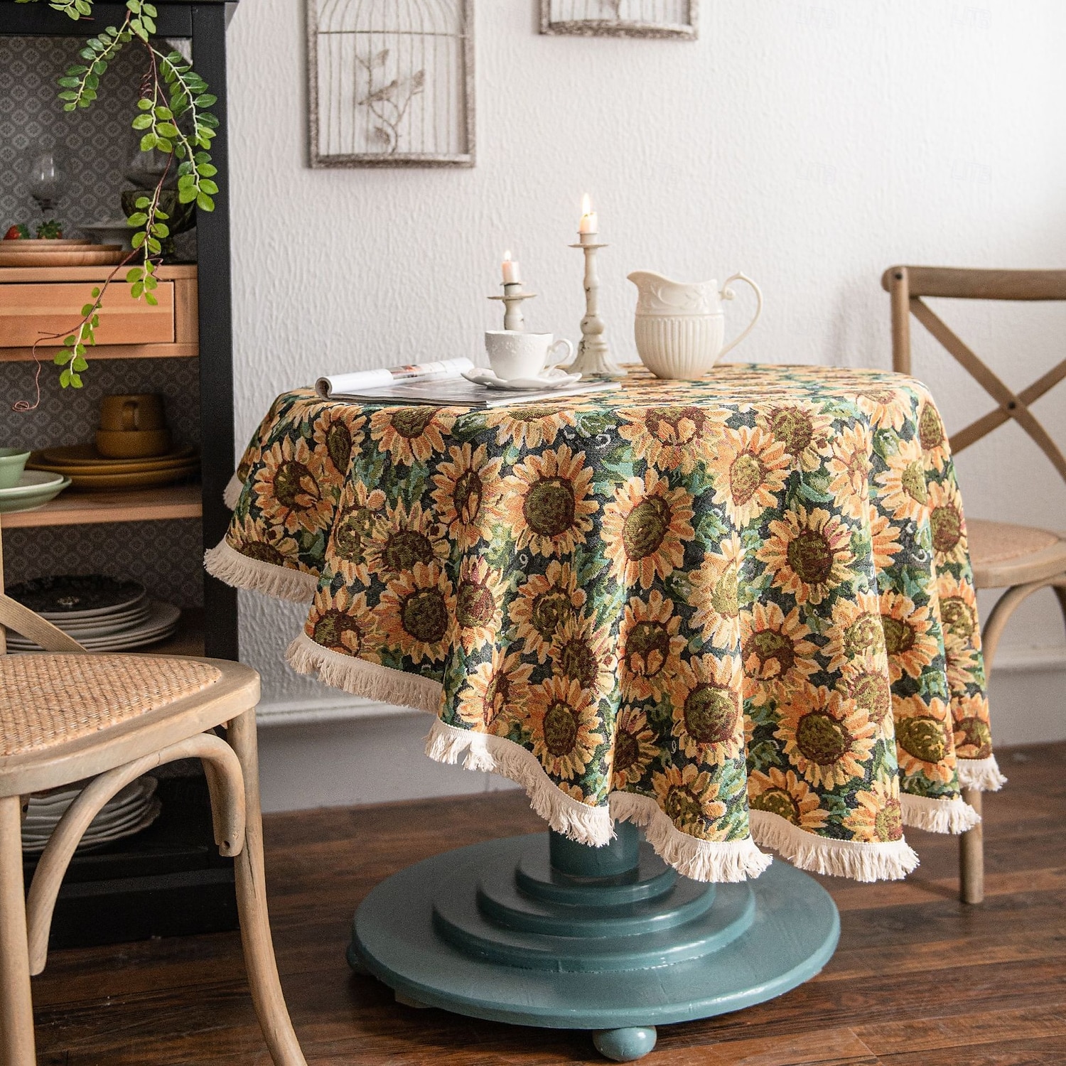 Round Tablecloths Elegant and Durable Table Covers Perfect for Dining and Kitchen Tables Ideal for Everyday Use or Special Occasions 2025 - $26.99 –P8