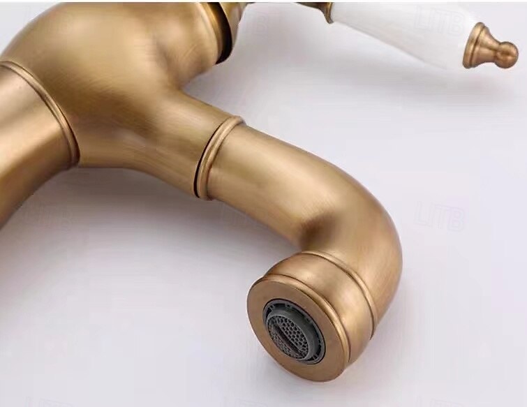 Robinet lavabo - Rétractable Plaqué Set de centre Mitigeur un trouBath Taps de 2025 ? $153.99 –P2