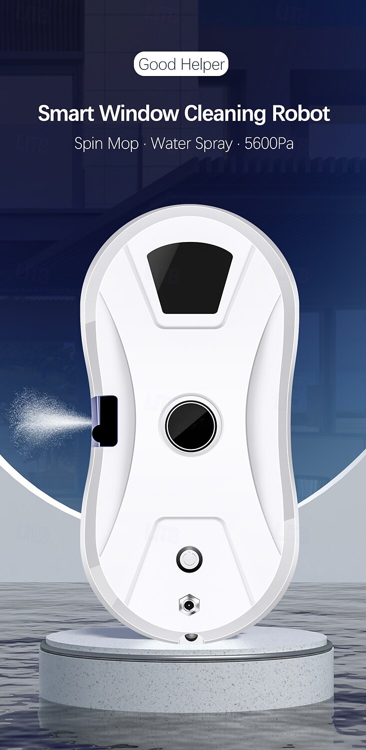Window Cleaning Machine With Water Tank Automatic Water Spray Planning Type Fully Automatic Window Cleaning Robot 2025 - $103.99 –P1