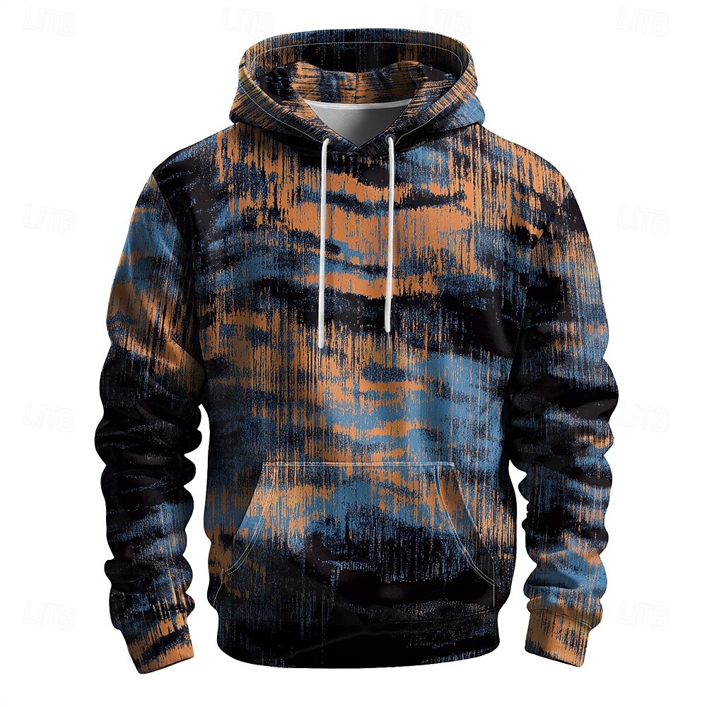 Hombre Graphic Sudadera Sudaderas Sudadera Manga Larga Sudadera con capucha Con Capucha Vacaciones Impresión 3D Vacaciones Deporte Noche Arco Iris Estampado Invierno Primavera & Otoño Diseñador 2025 - $36.99 –P1
