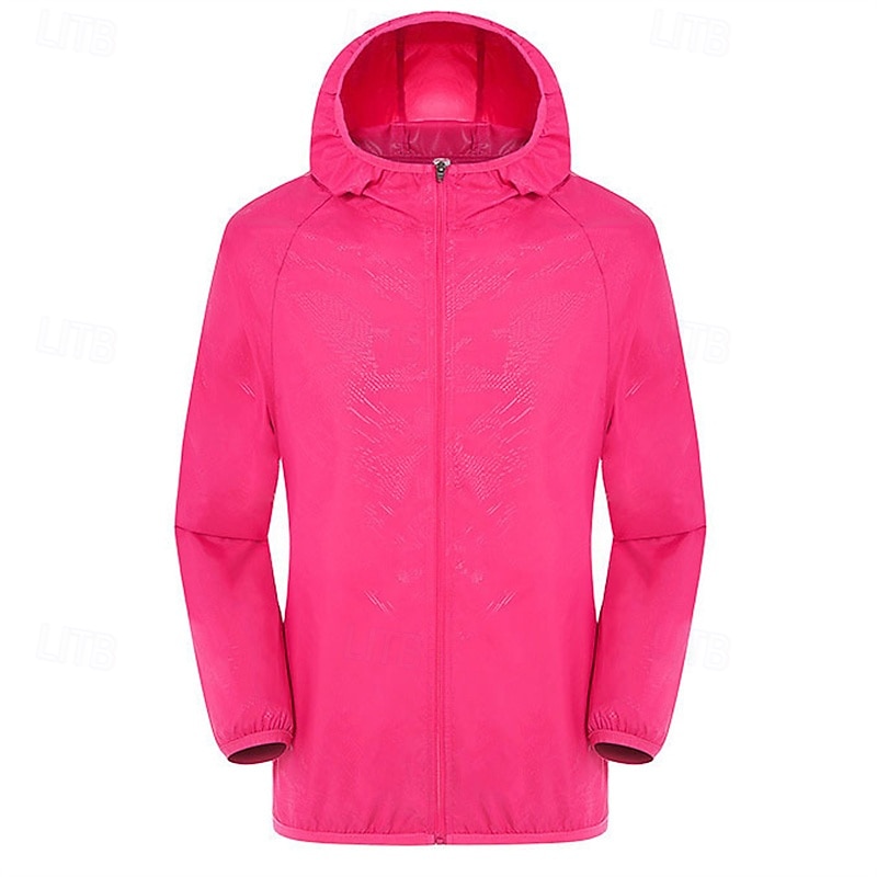 Naisten Softshell-takki Vaellustakki Kesä Kevät ulko- Aurinkovoide Tuulenkestävä Kevyt takki Tuulitakki takki Matkailu Viininpunainen Musta Valkoinen Keltainen Pinkki 2026 - $17.49 –P8