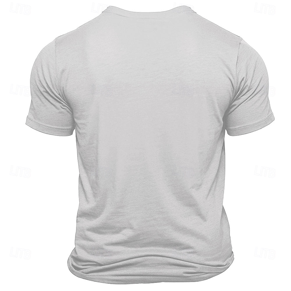 Per uomo Gatto maglietta Manica corta maglietta Stampa 3D Girocollo Camicia Di tendenza Athleisure Strada Sportivo Grigio chiaro Estate Primavera Abbigliamento S M L XL XXL XXXL del 2025 a $17.99 –P3