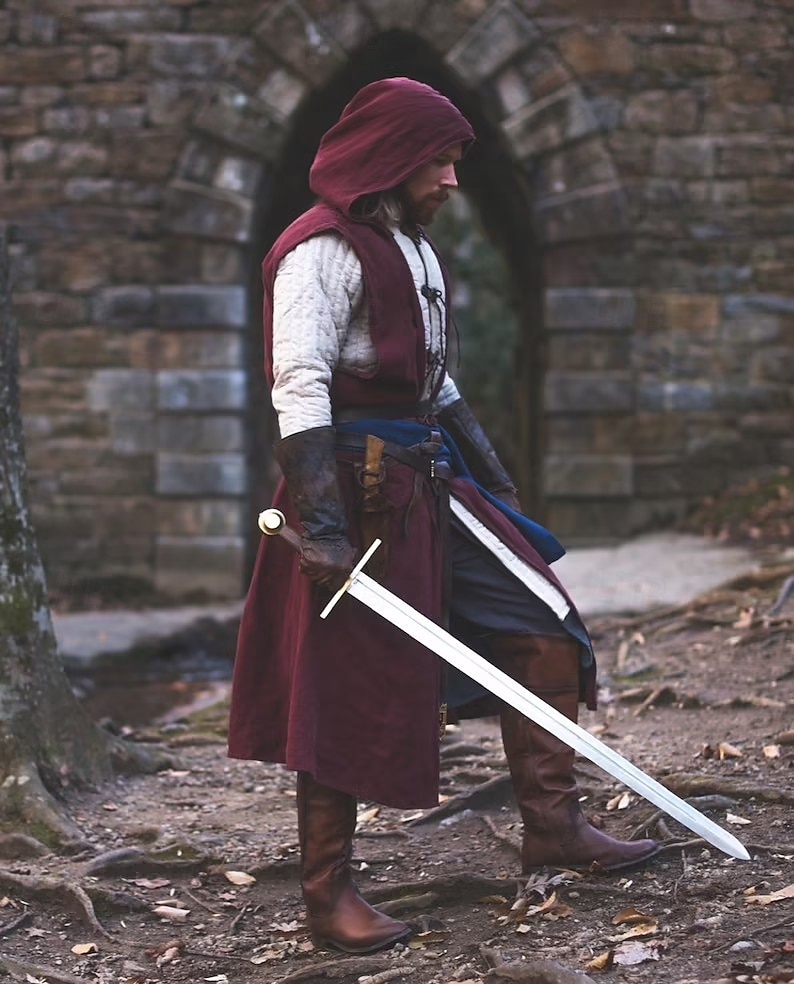 Medieval Renaissance 17th Century Shirt Tunic Ranger Elven Archery Fancy Dress Men's Viking Fantasy Halloween Carnival Masquerade LARP Adults' Shirt 2026 - $28.99 –P4