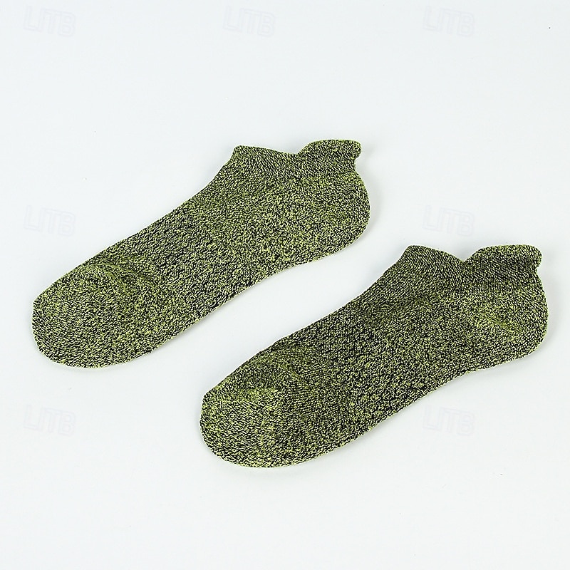 Hombre 5 pares Paquetes múltiples Calcetín Calcetines hasta el Tibio Calcetines Cortos Calcetines informales Amarillo Rojo Color Plano Deporte Diario Vacaciones Básico Medio Primavera Otoño Moda 2025 - $14.49 –P10