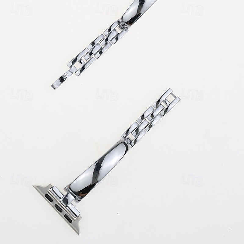 Solo Loop Kompatibilis valamivel Apple Watch óraszíj 38mm 40mm 41mm 42mm 44mm 45mm 49mm Női Fém kapocs ötvözet Csere óraszíj mert iwatch Ultra 2 Series 9 8 7 SE 6 5 4 3 2 1 2025 - $14.99 –P3