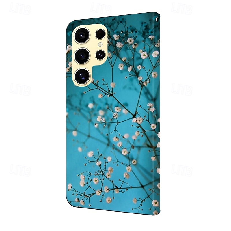 telefone Capinha Para S24 Ultra S24 Plus S24 S23 S23 Ultra S22 S22 Plus Ultra S21 Ultra S21 FE S21 Capa traseira Com Suporte Antichoque Retro Couro PU de 2025 por $14.99 –P6