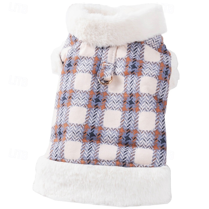 Psy Płaszcz Kurtka Moda Zima Ciepłe Moda Wygodny Na zewnątrz Sporty na świeżym powietrzu w pomieszczeniach Ubranka dla psów for Small Średnie 2025 - $17.99 –P6