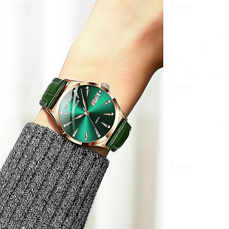 márka trend divat női karóra sport dual naptár vízálló teljesen automata világító acél szalag női karóra 2025 - $24.99 –P7