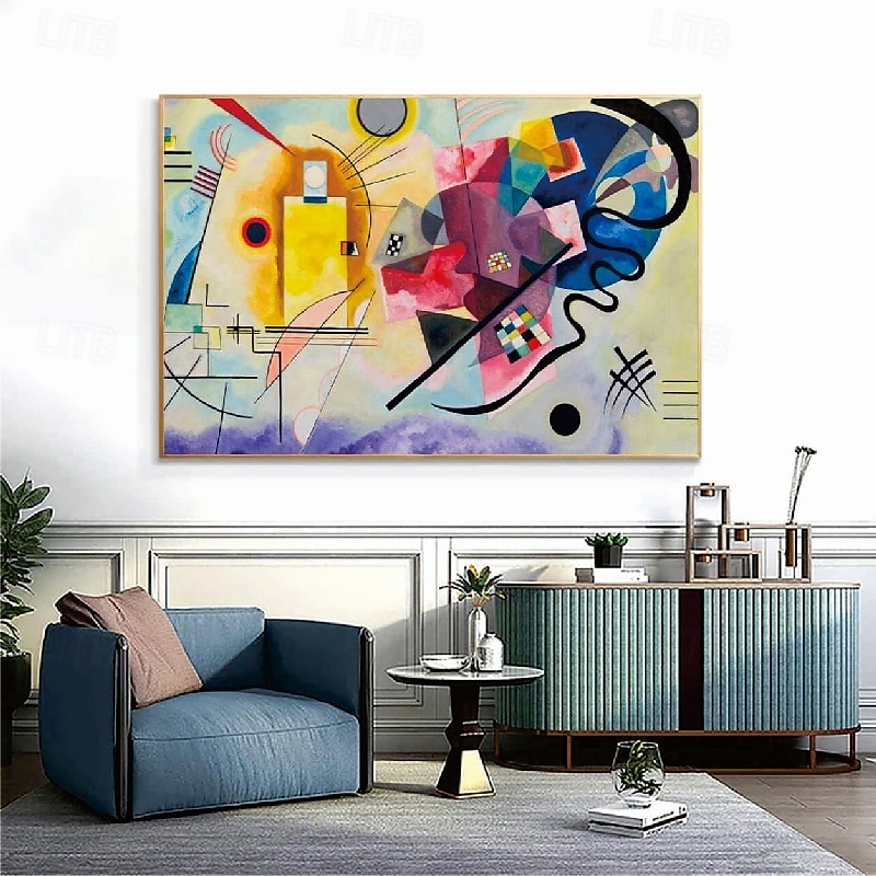 handgeschilderde beroemde wassily kandinsky olieverfschilderij compositie vii 1913 door wassily kandinsky canvas schilderij handgemaakte olieverfschilderij wandkunst schilderijen voor woonkamer 2025 - $183.99 –P5