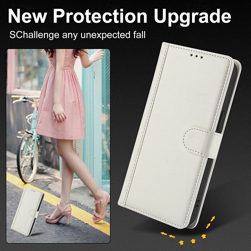 телефон Кейс для Назначение SSamsung Galaxy S24 S23 S22 S21 Ultra Plus А55 А35 А25 А15 5Г S20 FE S25 Ультра Кошелек для карт Полная защита тела с ремешком на запястье Откидная подножка Ретро 2025 - $17.99 –P6