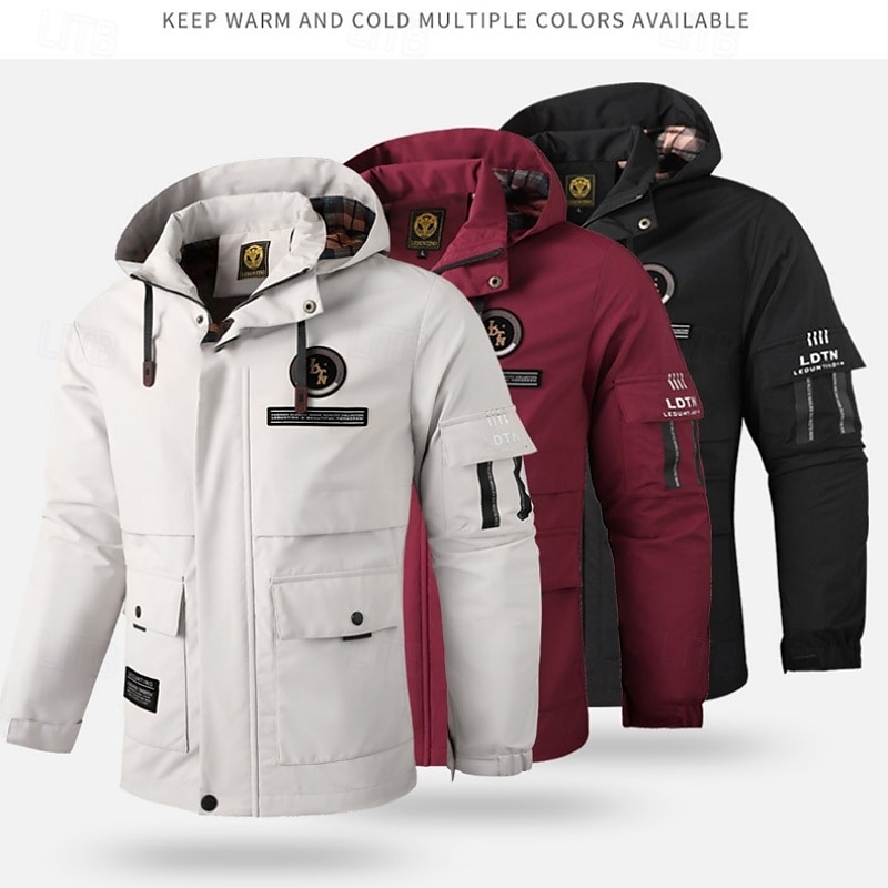 Men's Winter Jacket Sport Coat Raincoat Hiking Jacket Outdoor