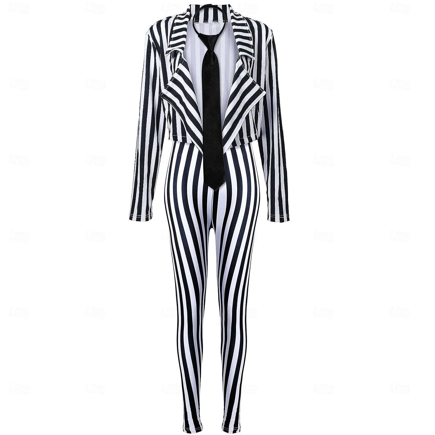 Costume Cosplay Zombie Lydia Deetz Beetlejuice Orrore Adulti Per donna Carnevale Feste Vestirsi del 2026 a $39.99 –P2