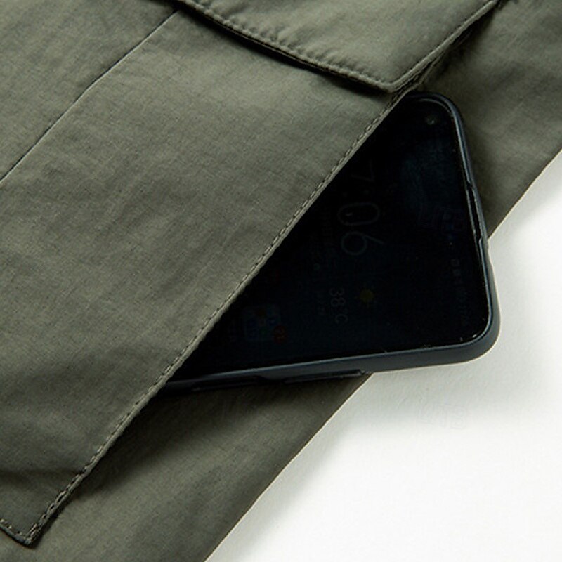 Herren Weste für Wanderer Wander-Fleeceweste Ärmellos Weste Außen Atmungsaktiv Komfortabel Tasche Polyester Schwarz Armeegrün Khaki Jagd Angeln Klettern 2025 - $34.99 –P6