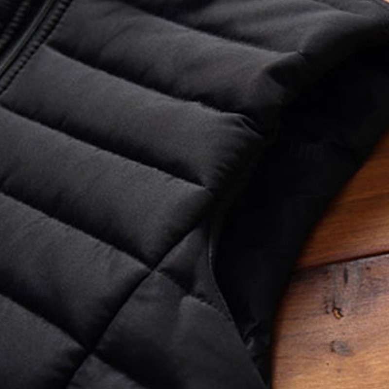 Муж. Жилет для туризма и прогулок Зимнее пальто Флисовый жилет для туризма и прогулок Без рукавов Жилет На открытом воздухе Сохраняет тепло Флисовая подкладка Удобный Дышащий Зима Молния Карман 2025 - $19.99 –P8