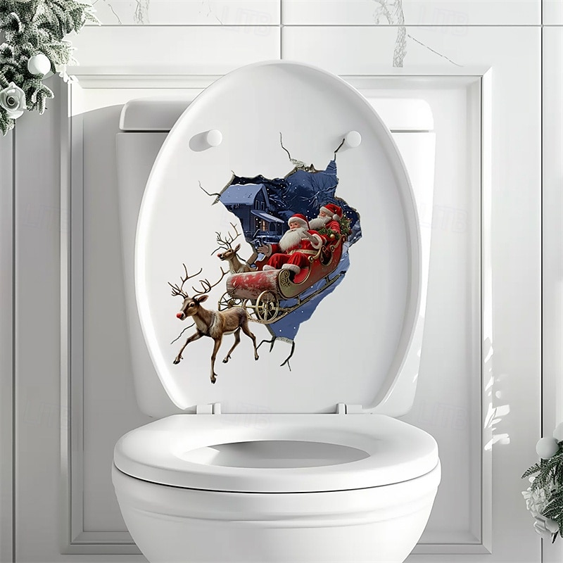 1 Stück Halloween Dekorationen / Feiertage Weihnachtsschmuck / Weihnachtsaufkleber, Urlaubsdekoration Party Garten Hochzeitsdekoration 10*5*1 cm 2025 - $5.99 –P20