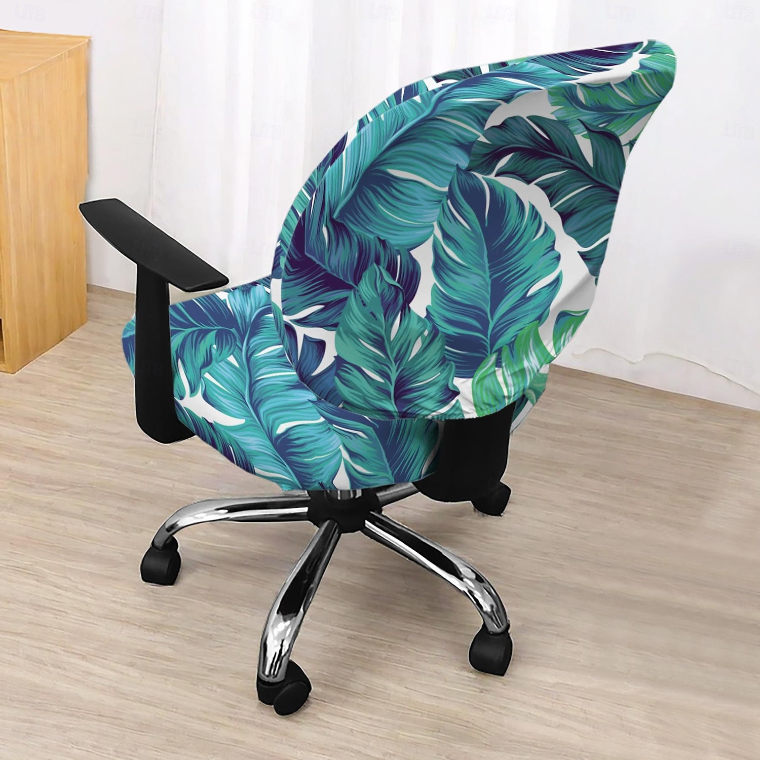 Stuhlhussen für Bürostühle und Hocker, dehnbare und langlebige Schonbezüge, Möbelschutz für eine stilvolle und komfortable Arbeitsplatzdekoration 2026 - $23.99 –P3