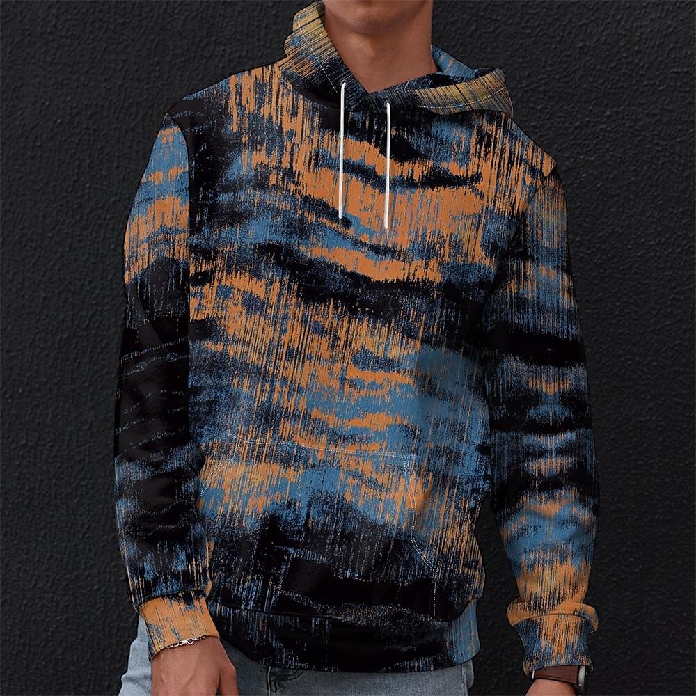 Hombre Graphic Sudadera Sudaderas Sudadera Manga Larga Sudadera con capucha Con Capucha Vacaciones Impresión 3D Vacaciones Deporte Noche Arco Iris Estampado Invierno Primavera & Otoño Diseñador 2025 - $36.99 –P3