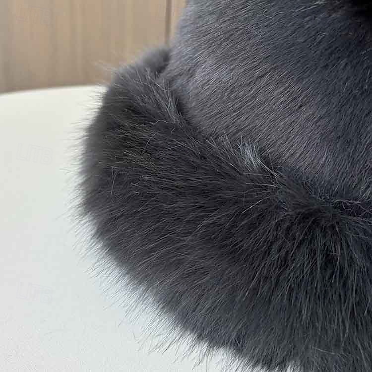 Hats Polyester Bucket Hat Fedora Hat Floppy Hat Christmas Casual Holiday Tea Party Ladies Day Elegant Vintage Simple With Pure Color Splicing Headpiece Headwear 2025 - $18.99 –P1