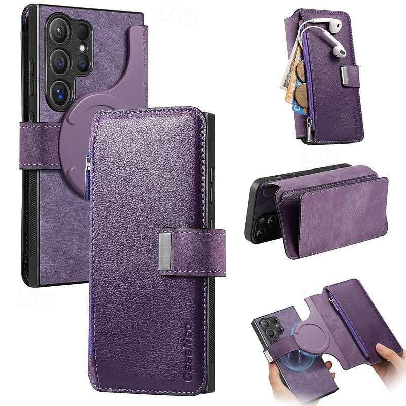 teléfono Funda Para S24 S23 S22 S21 Ultra Plus S21 FE A55 A35 A25 A15 5G A54 A34 A14 A73 A53 A33 A23 A13 A72 A52 A32 A22 A12 A71 A51 A31 S20 Plus S20 Ultra S20 Funda Trasera con Soporte Magnética 2025 - CAD $33.54 –P6