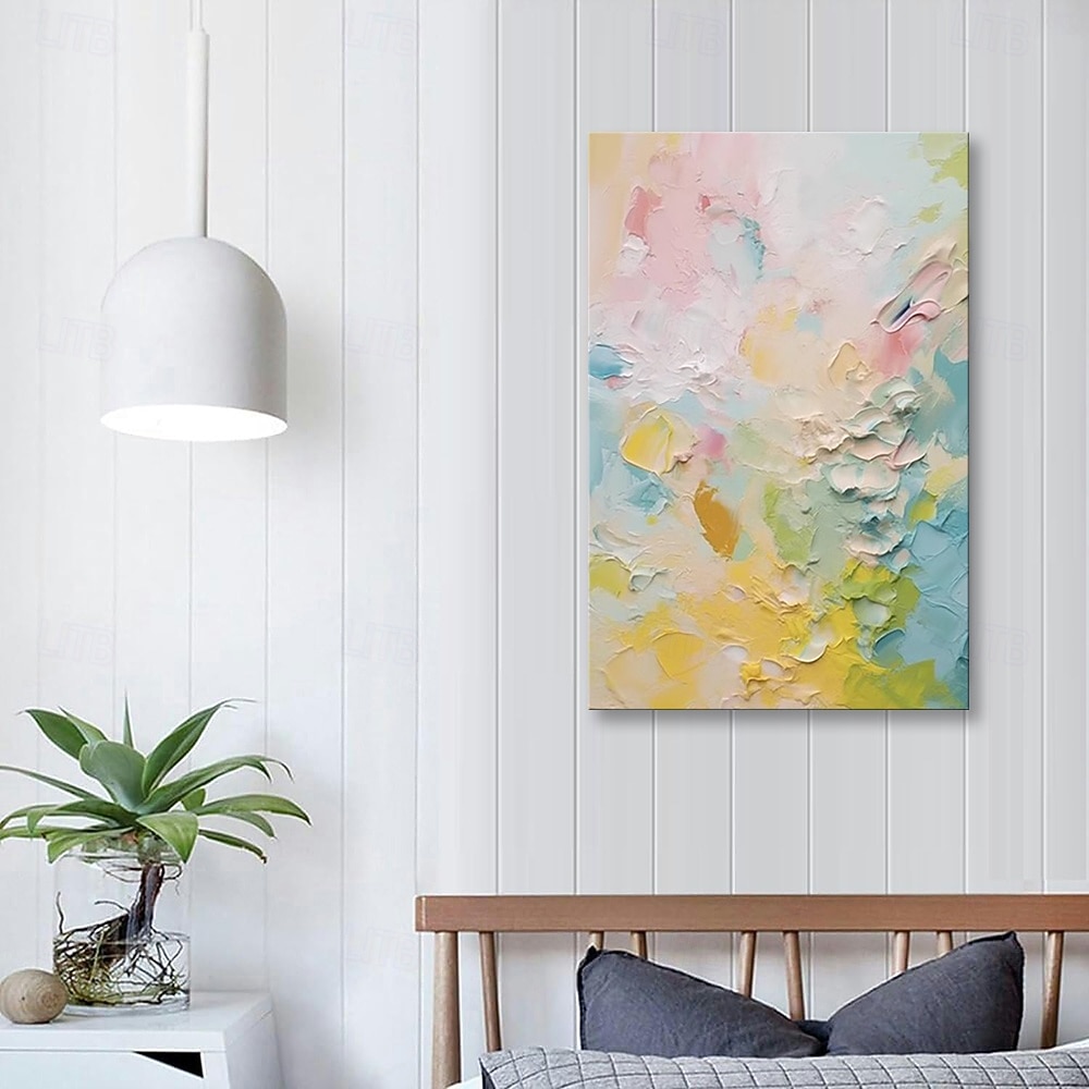 käsintehty öljymaalaus kankaalle seinätaidekoriste moderni abstrakti kodin sisustukseen rullattu kehyksetön venyttämätön maalaus 2026 - $48.99 –P2