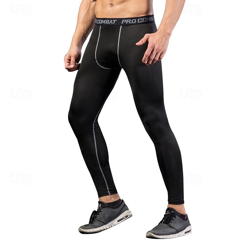 Hombre Pantalones para correr Leggings Bolsillo Cintura elástica Leggings Exterior Deporte Deportivo Otoño Secado rápido Ligero Suave Power Flex Maratón Corriendo Rutina de ejercicio A Medida Ropa de 2025 - $10.49 –P5