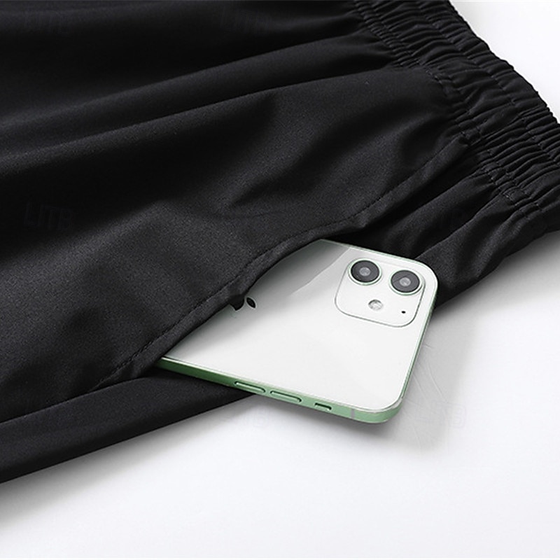 رجالي بدلة رياضية بذلة رياضة رباط جيب ألوان متناوبة تيشيرت هودي وبنطلون مجموعة ملابس رياضية الربيع الخريف أسود أخضر داكن تمرين نادي رياضي الركض ركض ناعم متنفس كم طويل رياضة ألبسة رياضية مرن نسبياً 2026 - $44.99 –P13