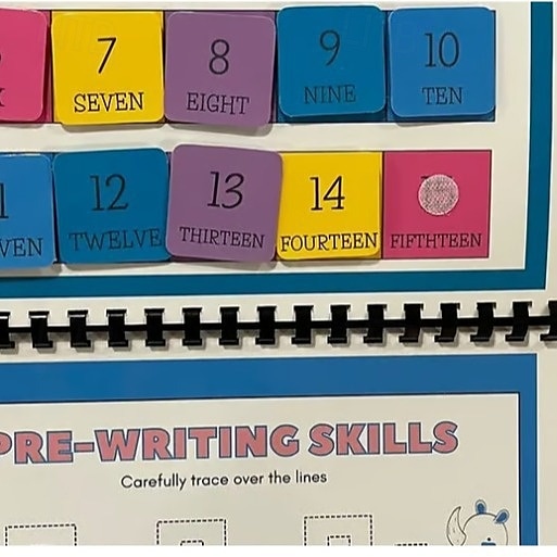 il mio libro attivo per la scuola materna, libro attivo per le attività di apprendimento in età prescolare, libro attivo per i bambini piccoli, quaderno di lavoro educativo, raccoglitore per l'apprendimento (pennarelli colorati non inclusi) del 2025 a $17.99 –P7