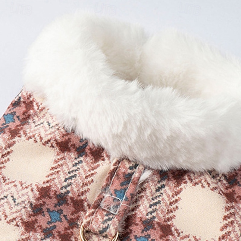 Psy Płaszcz Kurtka Moda Zima Ciepłe Moda Wygodny Na zewnątrz Sporty na świeżym powietrzu w pomieszczeniach Ubranka dla psów for Small Średnie 2025 - $17.99 –P12