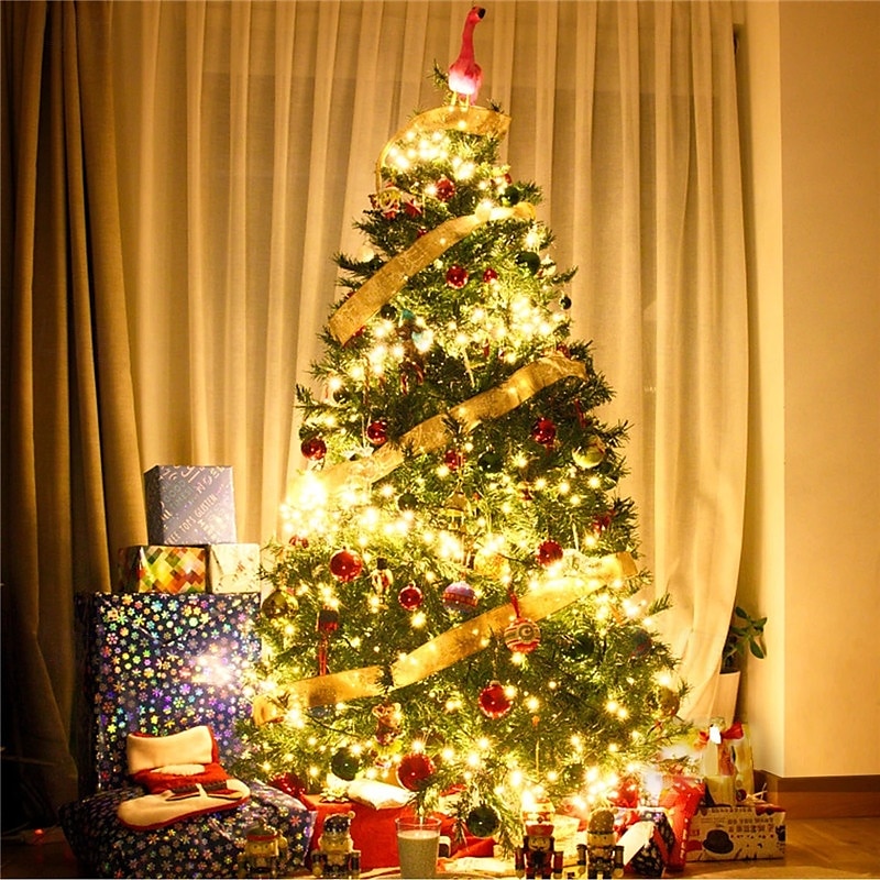 dc24v tensão segura led luzes de corda de natal 100m 50m 20m 10m com 800 leds e 400 leds, luzes de natal de tira de fadas, iluminação externa à prova d'água ip65 para natal, festa, eventos de ano de 2025 por $22.99 –P13