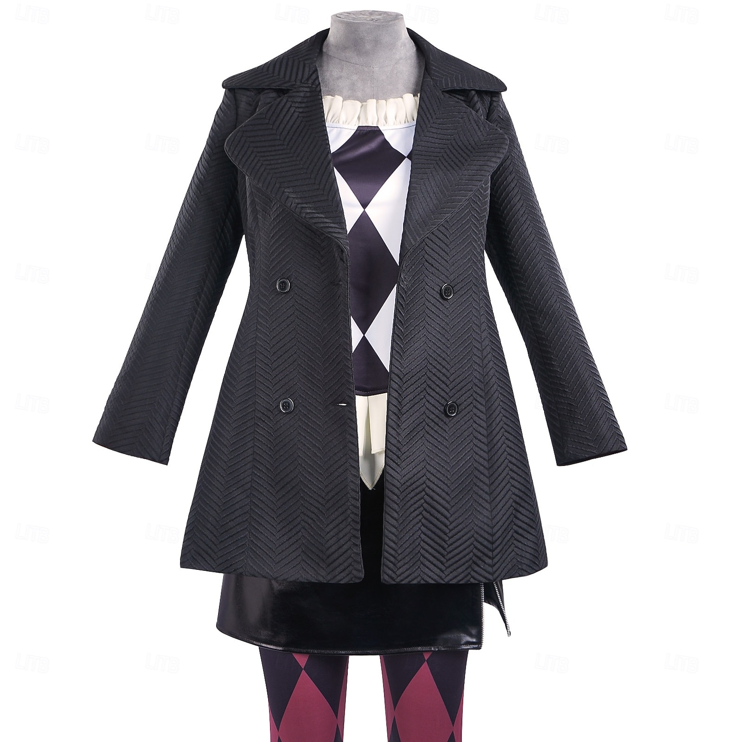 Joker Joker: Folie à Deux Harley Quinn Cosplay-kostym Kläder Herr Dam Film-cosplay Cosplay Karnival Maskerad Fest / afton 2025 - $82.19 -P5