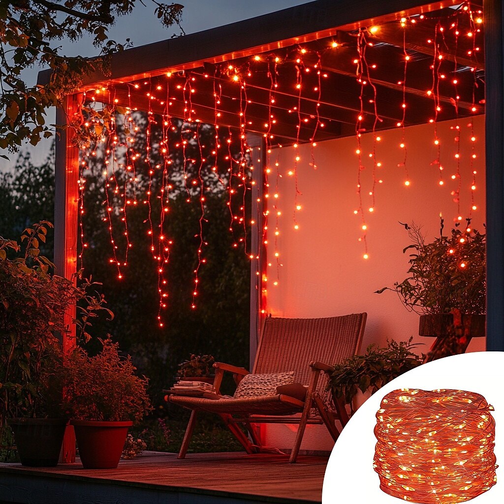 1 pack 50 LED Fairy Lights - 5 Meter, 3AA Battery Powered, Perfect for Christmas, Weddings, Parties, Family Vacations, Gatherings, and More - Always On 2025 - $11.49 –P8