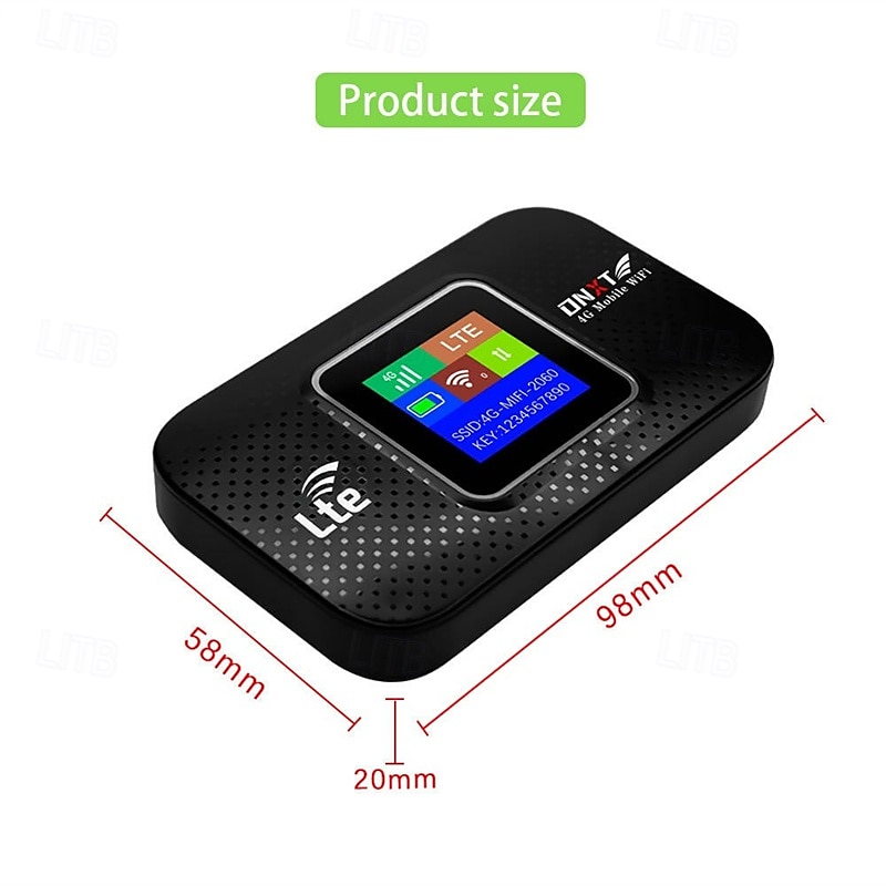 WiFi Router 4G LTE Wireless Portable Unlock Modem Mini Outdoor Hotspot 150mbps Mobile Pocket Mifi Sim Card Slot Repeater 3000mAh 2025 - $48.99 –P6