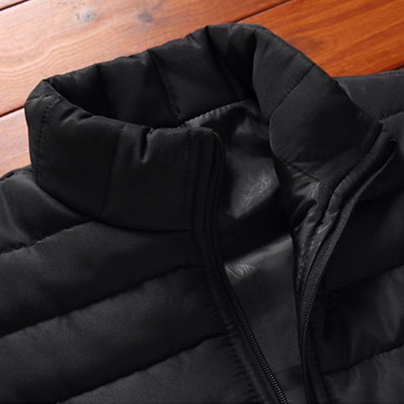 Муж. Жилет для туризма и прогулок Зимнее пальто Флисовый жилет для туризма и прогулок Без рукавов Жилет На открытом воздухе Сохраняет тепло Флисовая подкладка Удобный Дышащий Зима Молния Карман 2025 - $19.99 –P5