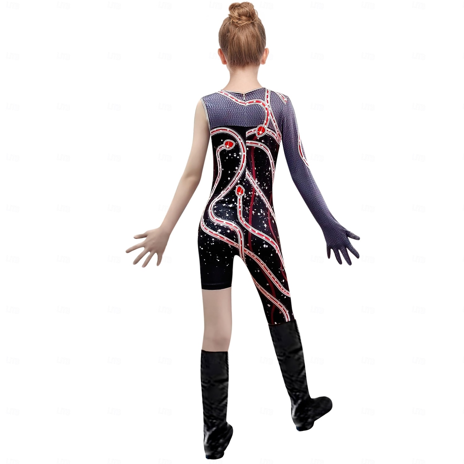 předvečer Všech svatých Zentai obleky 3D Tisk Děti Dívčí Jednoduché Halloweenské kostýmy Oblékněte se 2025 - $29.99 –P2