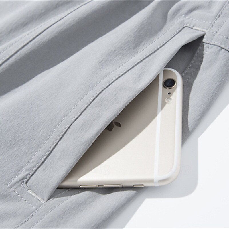 Ανδρικά Παντελόνι μάχης Παντελόνια με τσέπες Μετατρέψιμα παντελόνια Τακτικές παντελόνι Στρατιωτικό Εξωτερική Κανονικό Αδιάβροχη Γρήγορο Στέγνωμα Αναπνέει Παντελόνια Μαύρο Πράσινο Χακί 2025 - $42.99 –P4