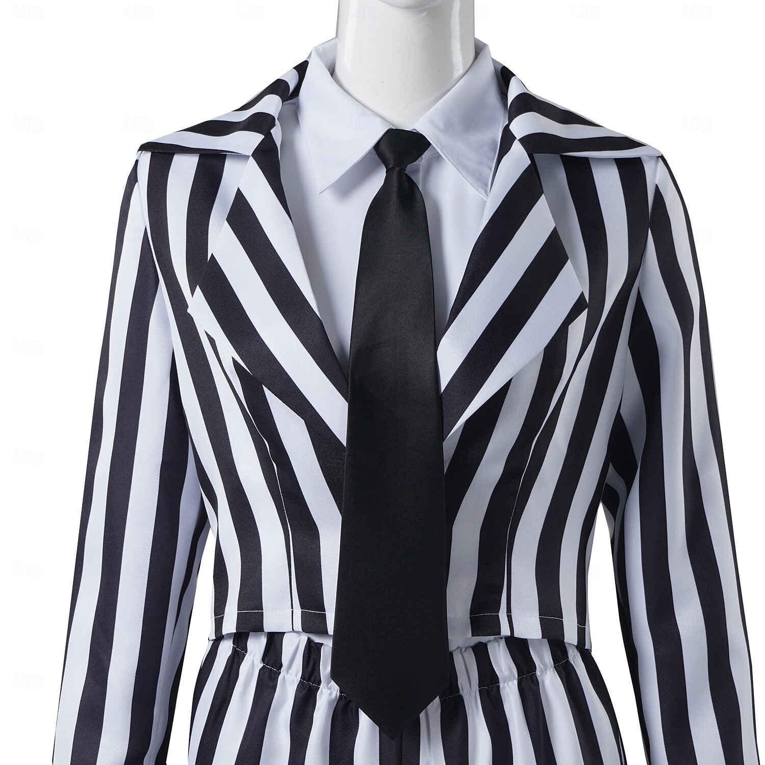 Ghost Bride Lydia Deetz Carnival Coat Pants Outfits Beetlejuice Horror Movie Cosplay Costume Adults' Women's Masquerade Party / Evening Easy Carnival Costume Dress Up 2026 - CAD $106.99 Ghost Bride Lydia Deetz Carnival Coat Pants Outfits Beetlejuice Horror Movie Cosplay Costume Adults' Women's Masquerade Party / Evening Easy Carnival Costume Dress Up 2026 - CAD $106.99
