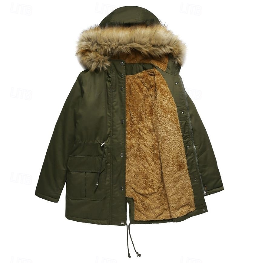 Mujer Abrigo Mantiene abrigado Transpirable Cremallera Botones Bolsillo Casual Color sólido Vacaciones Calle Ropa Cotidiana Noche Cremallera Regular Sudadera Ajuste regular Manga Larga Ropa de calle 2025 - $51.99 –P8