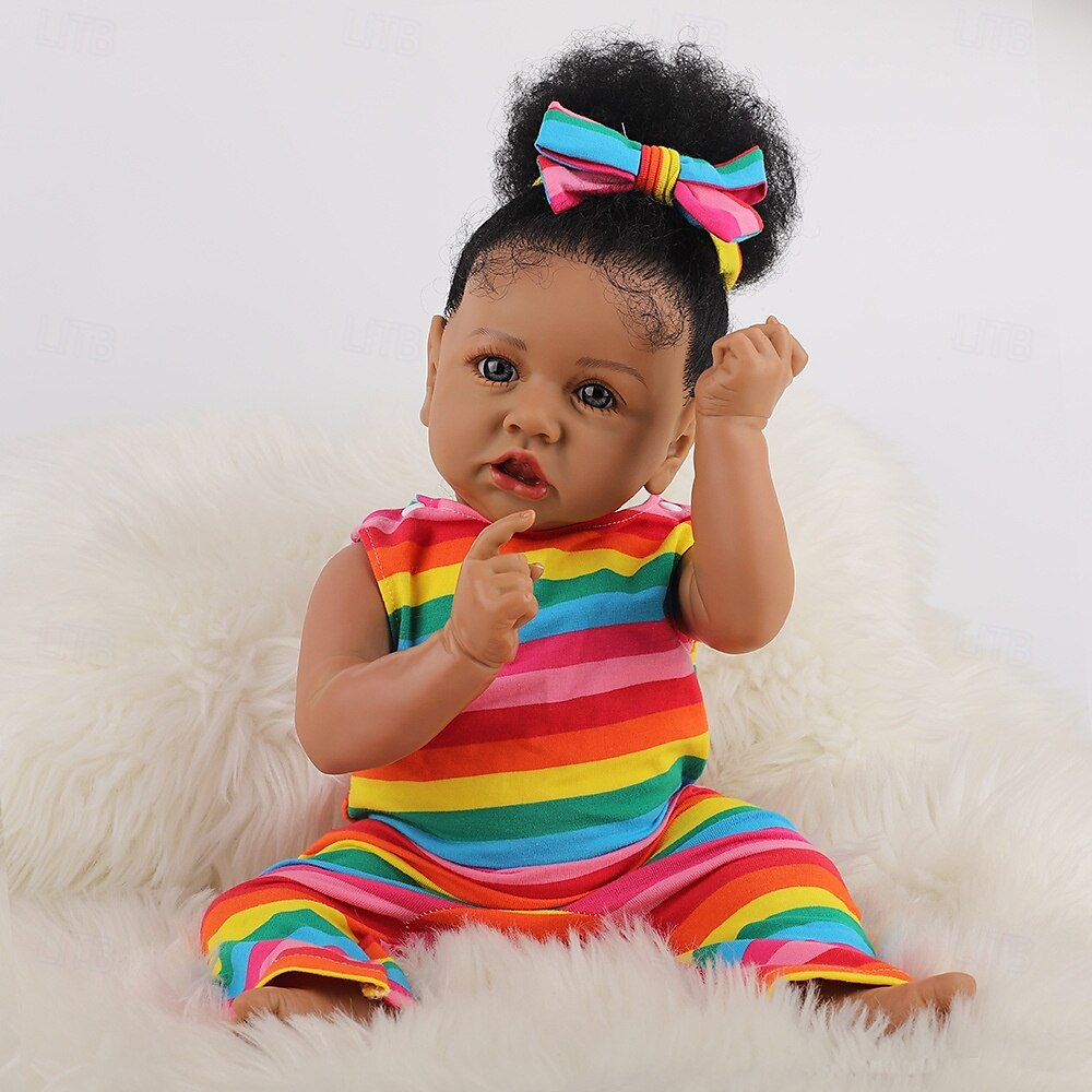 Realistic Reborn Baby Dolls - 22.8 Inch Silicone Baby Girl Real Life Dolls with Full Body Vinyl Newborn Lifelike Weighted Dolls for Ages 3+ Gift 2025 - $147.99 –P5