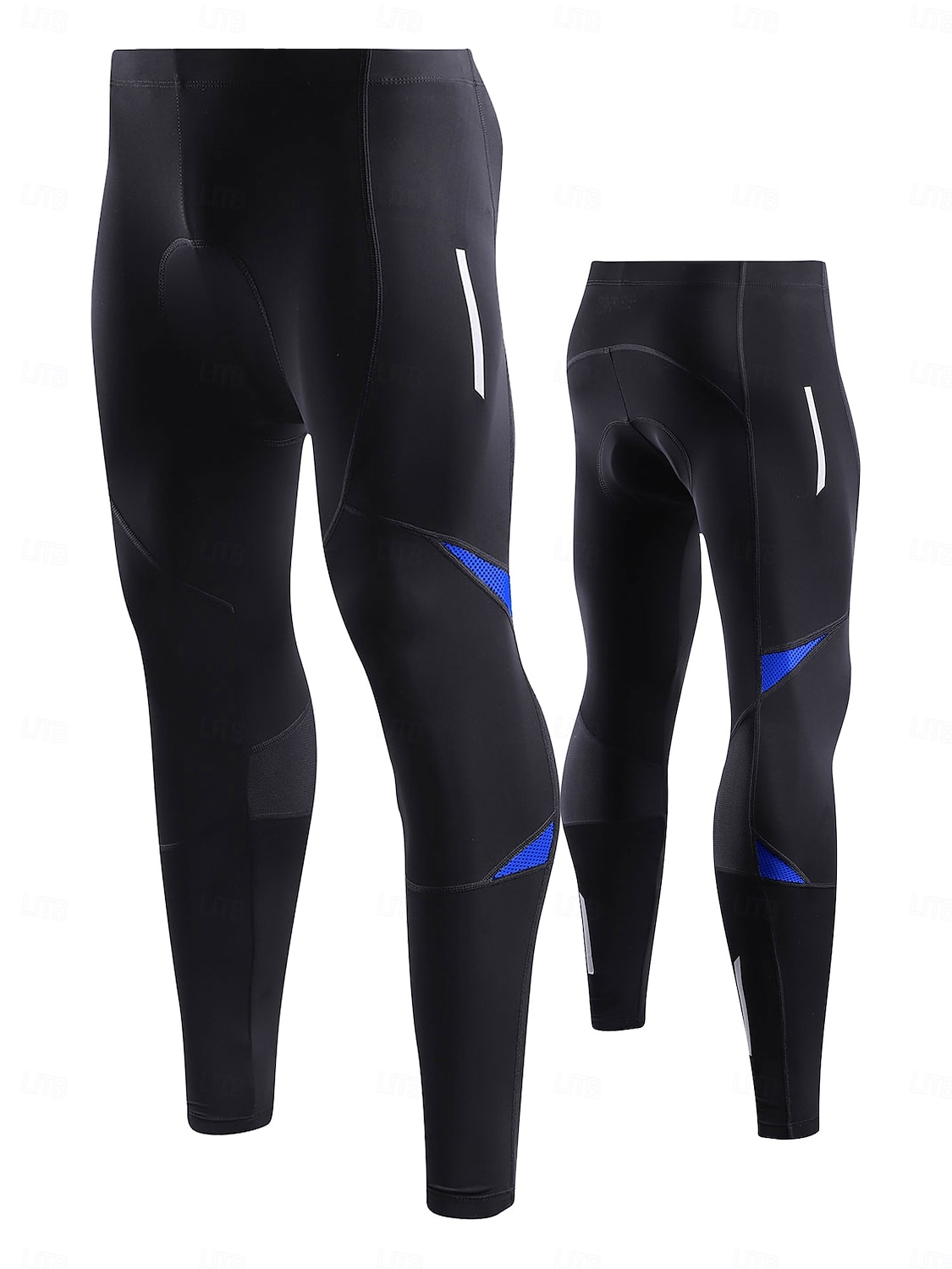 Men's Cycling Tights Cycling Pants Bike Tights Bottoms Race Fit Sports Quick Dry Reflective Strips Stretchy Sweat-Wicking Black Blue Clothing Apparel Bike Wear 2025 - $36.99 –P8