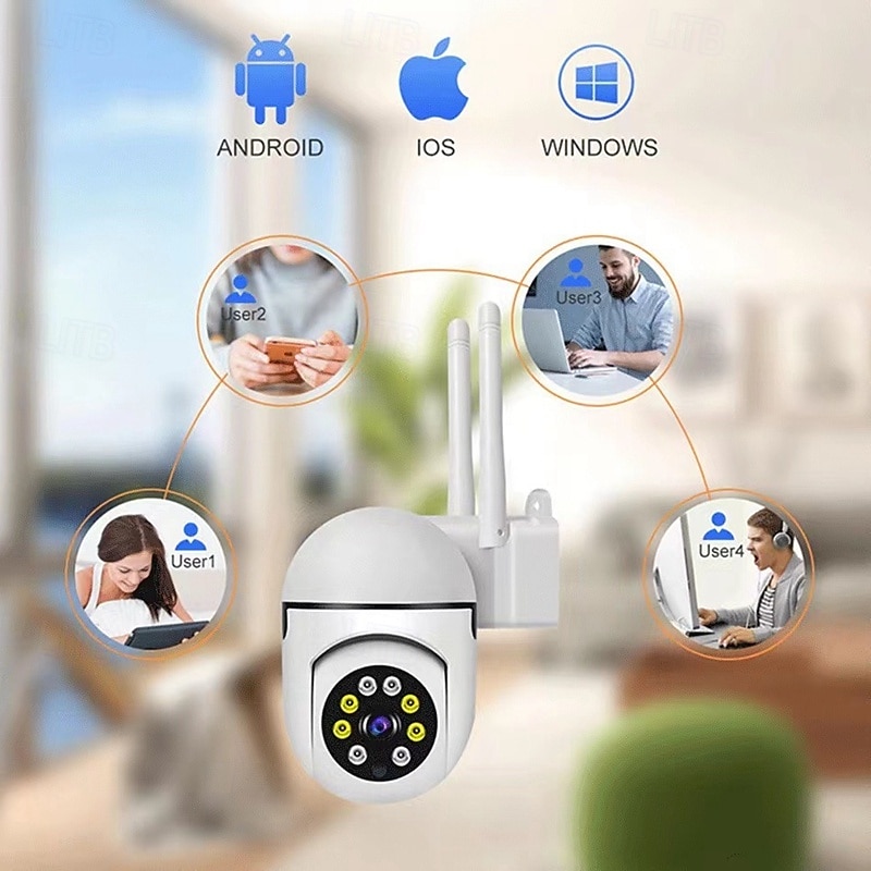 IP Camera 1080P Mini Wireless Motion Detection Remote Access IR-cut Indoor Support 128 GB 2025 - $31.99 –P5