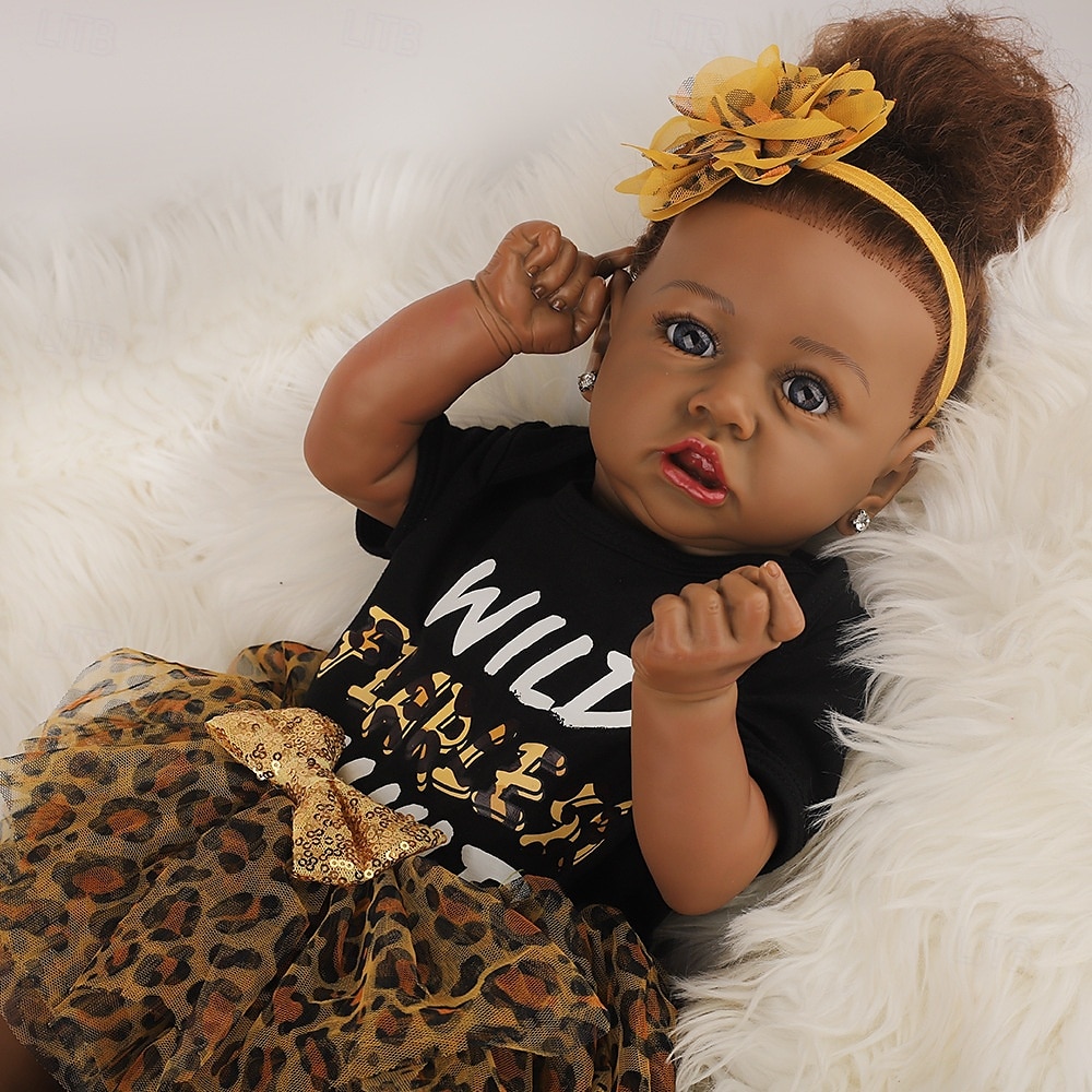 22.8 Inch Realistic Reborn Baby Dolls - Silicone Baby Girl Real Life Dolls with Full Body Vinyl Newborn Lifelike Weighted Dolls for Ages 3+ Gift 2025 - $143.99 –P1