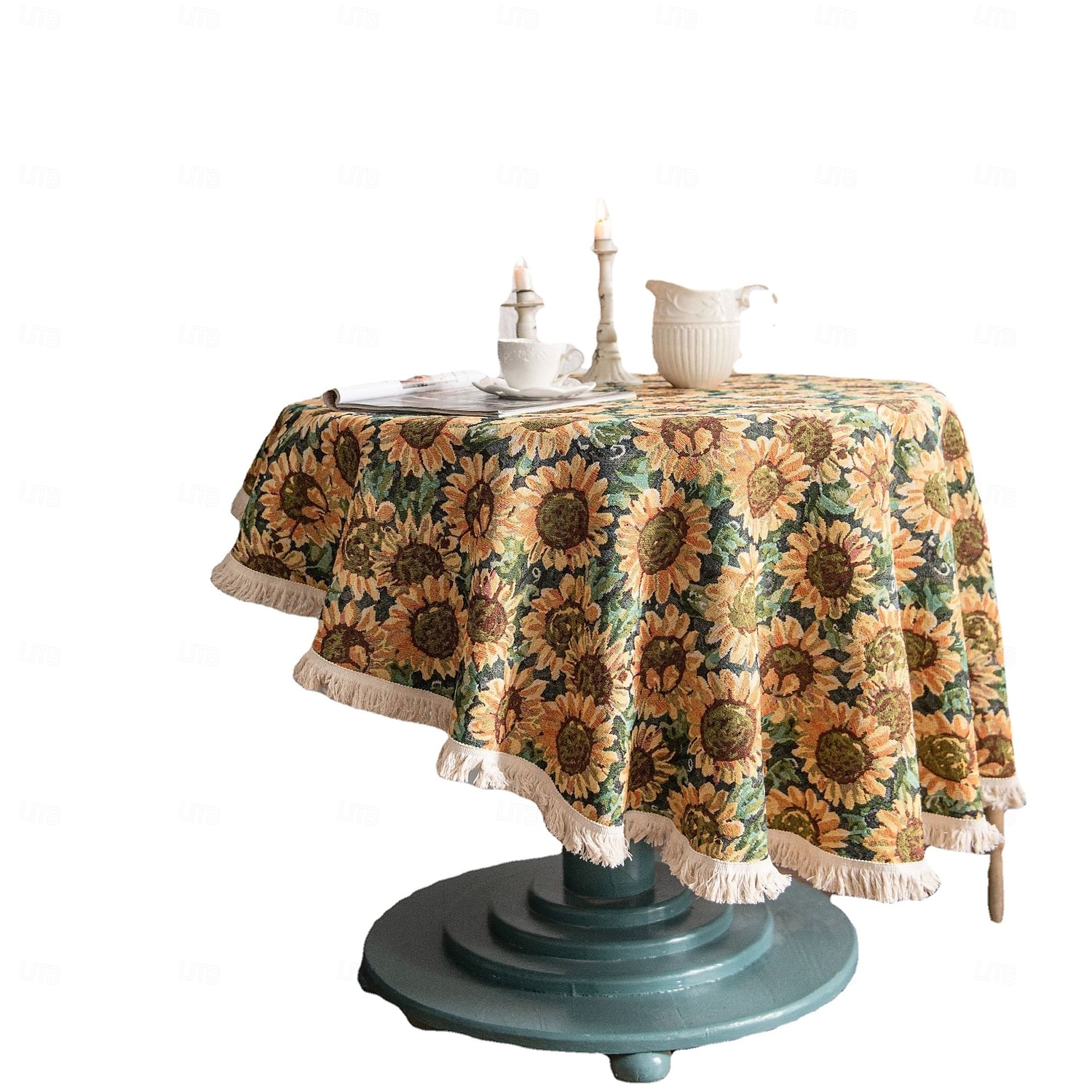 Round Tablecloths Elegant and Durable Table Covers Perfect for Dining and Kitchen Tables Ideal for Everyday Use or Special Occasions 2025 - $26.99 –P2