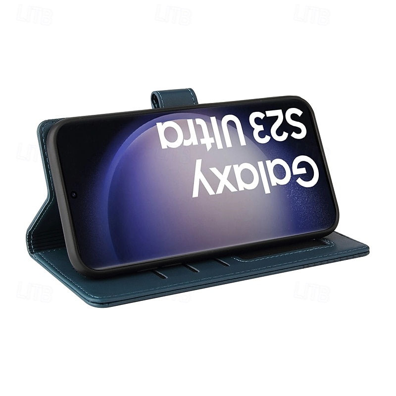 2025年 電話 ケース 用途 S23 S22 S21 S20 Plus Ultra S21 FE A14 A54 A72 A52 A42 A32 A22 A12 A02 A70 A50 A30 A53 A33 A13 A51 バックカバー スタンド付き カード挿入口 耐衝撃 レトロ風 TPU PUレザー  コレクション – $13.99 -P5