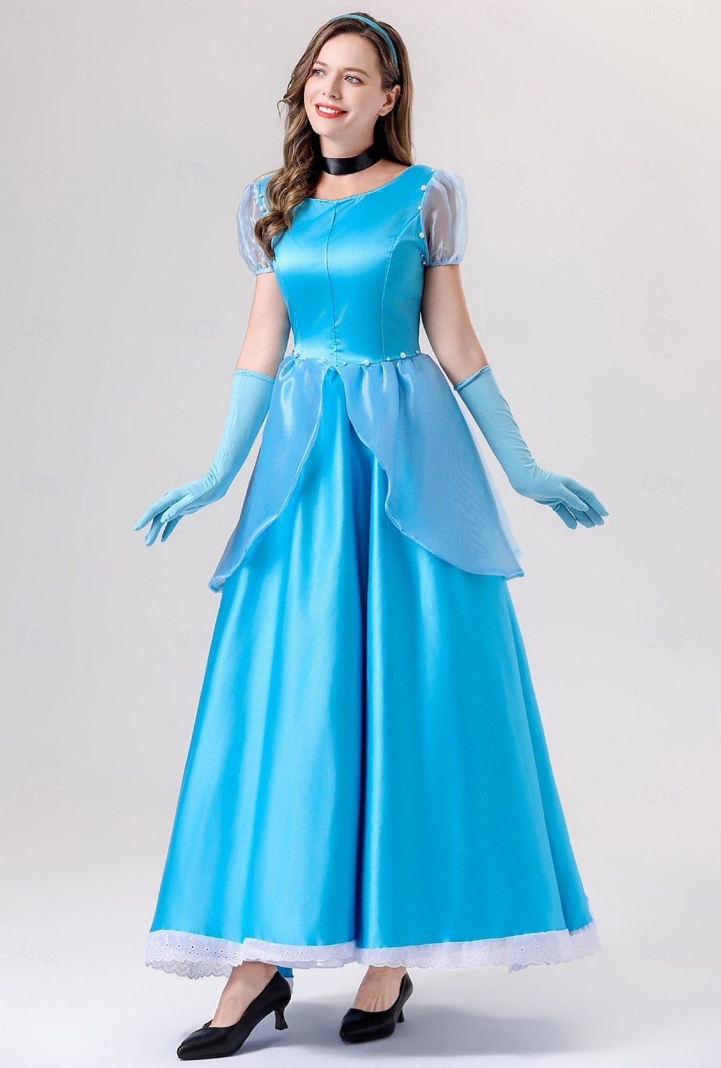 Popelka Princeznovské Šaty Cosplay kostým cosplay Filmové kostýmy for Dámské Dospělé Karneval Plesová maškaráda Večírek loučení se svobodou nevěsty 2025 - $60.99 –P7