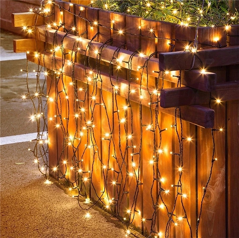 dc24v tensão segura led luzes de corda de natal 100m 50m 20m 10m com 800 leds e 400 leds, luzes de natal de tira de fadas, iluminação externa à prova d'água ip65 para natal, festa, eventos de ano de 2025 por $22.99 –P15